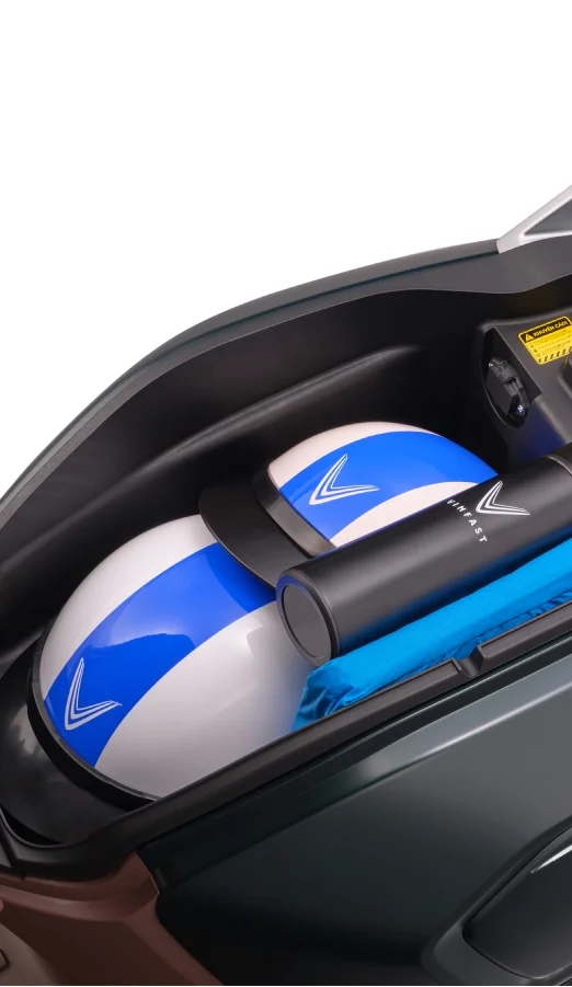 Klara S2 Cốp xe: 23 Lít.