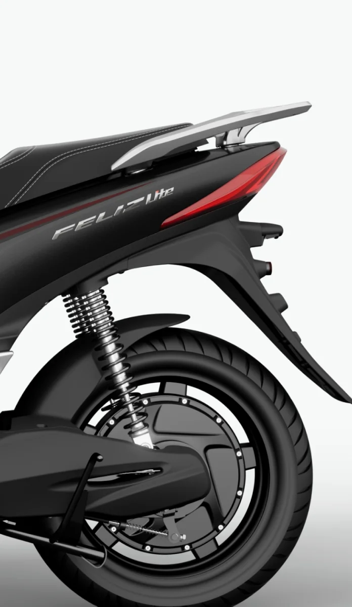 Feliz lite Phanh tái sinh giúp thu hồi năng lượng khi giảm ga, giúp sạc lại pin, tăng quãng đường và tuổi thọ má phanh.