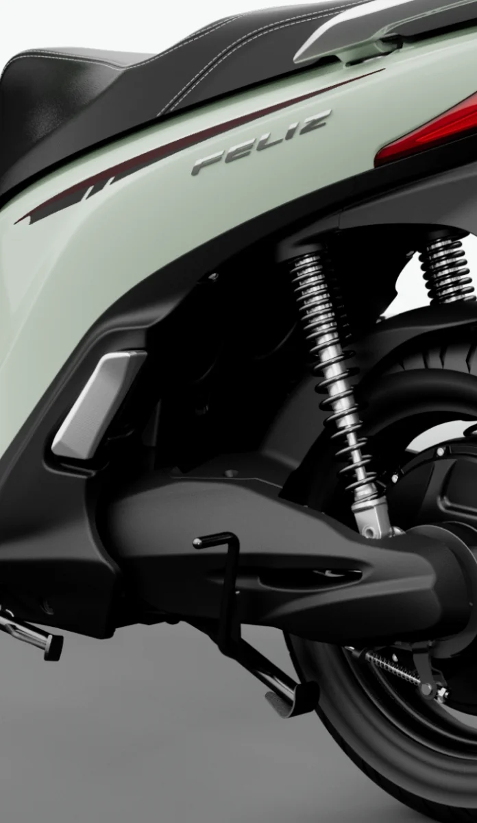 Feliz 2025 Trang bị động cơ BLDC Inhub và công suất tối đa 2800W, cho khả năng tăng tốc mạnh mẽ.