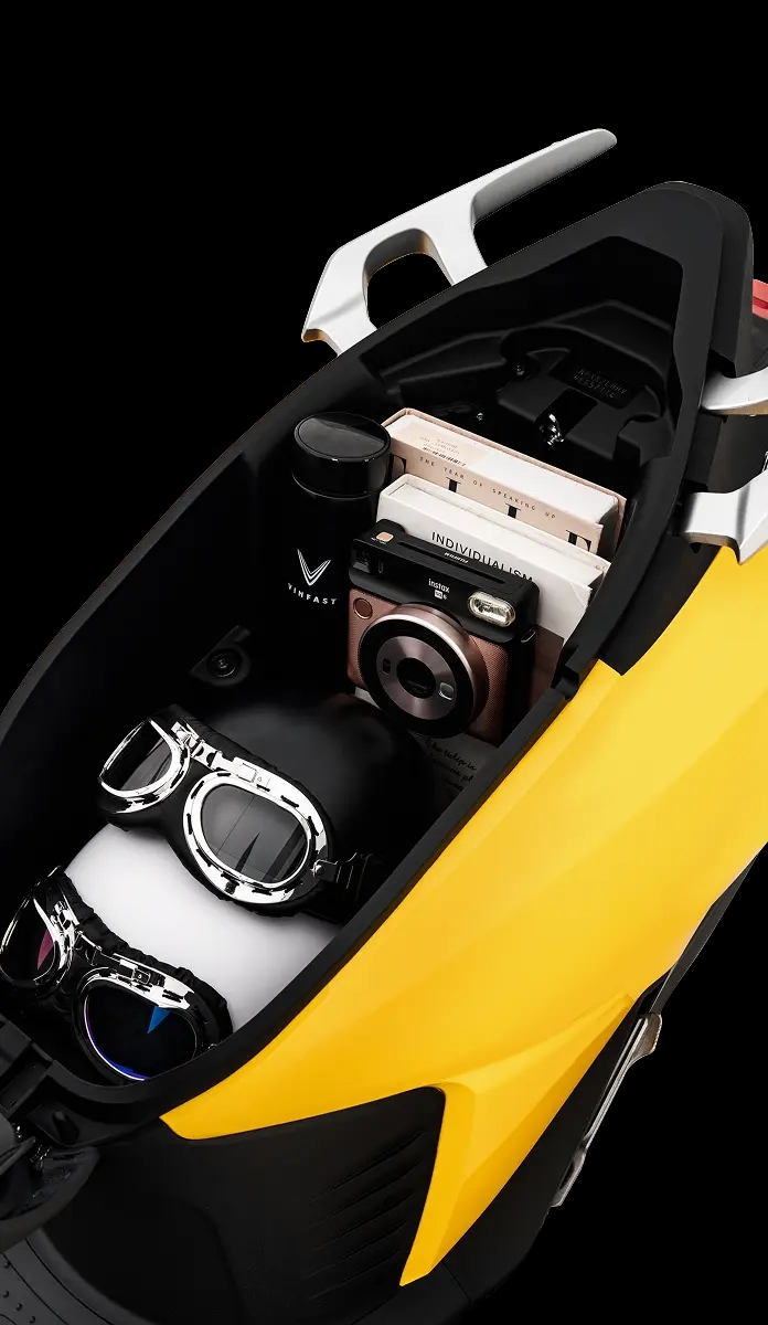 Vento Neo Thể tích cốp 27 lít, đáp ứng mọi nhu cầu cất giữ các vật dụng cần thiết.